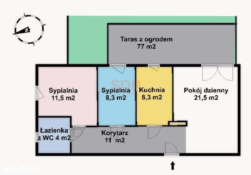 Nowa, niższa cena|3-pok. z ogrodem i tarasem|Nowe Żerniki - Widok 4