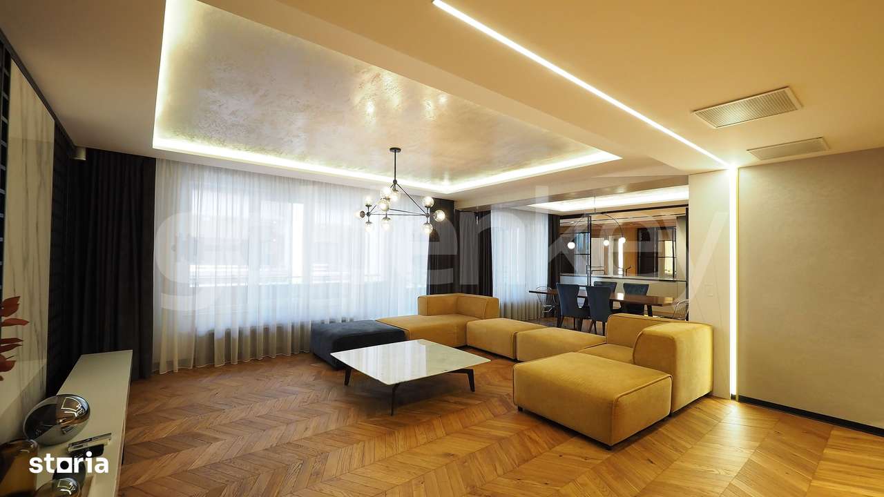 Apartament renovat cu 3 camere, 2 bai | 190mpc | garaj si boxa