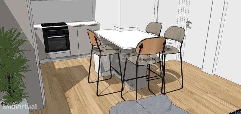 Apartamento T2 / Covilhã, Cantar - Galo - Grande imagem: 3/6