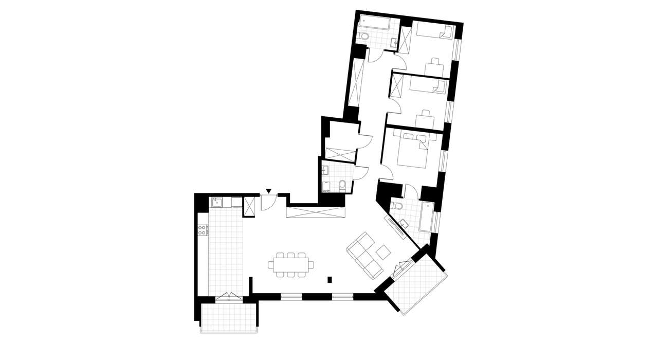 Perfumiarnia 2 | mieszkanie 105,84  m² | A.06.39 - Pełny obrazek: 4/7