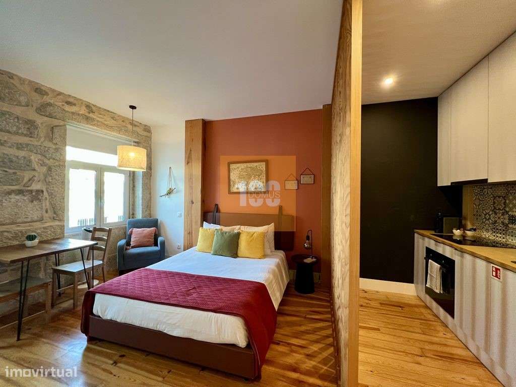 T0 novo com terraço - Portus Bonfim - AL Residences - Grande imagem: 4/64