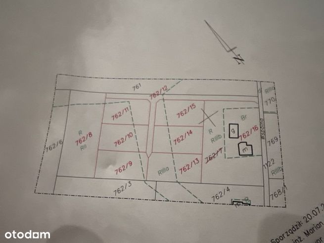 Działka budowlana 1000m2 4 km od obwodnicy Krakowa