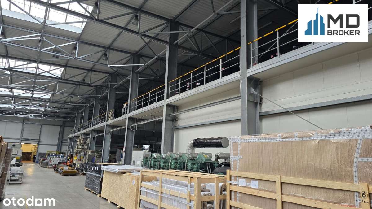 Obiekt produkcyjno-magazynowy + biura/działka 1,8h-1