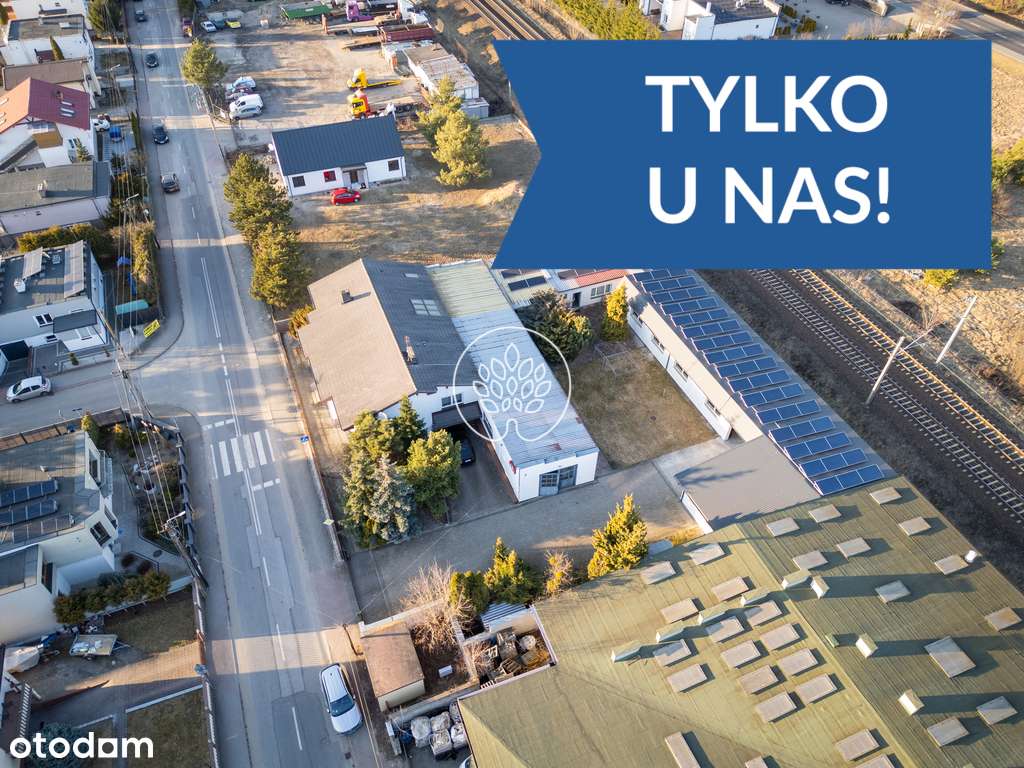 Dom z halami magazynowo-produkcyjnymi