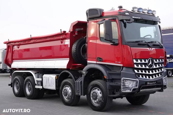 Mercedes-Benz ACTROS 4145 / 8x8 / MANUAL / CANAL SPATE - 13