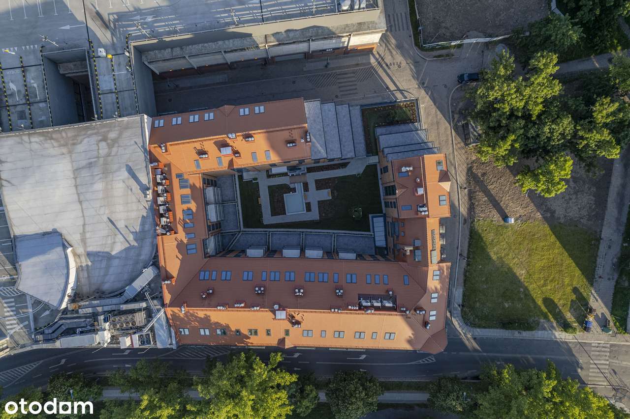 Apartament z widokiem na zielone patio/Taras - Pełny obrazek: 5/14