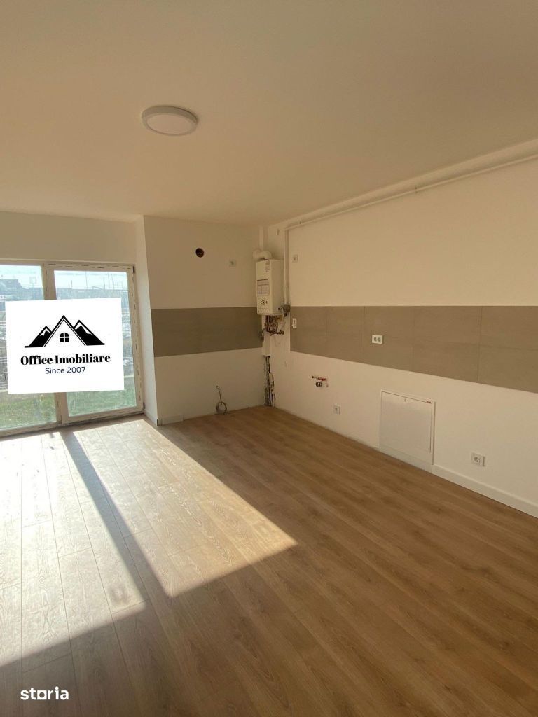 Bloc Nou apartament 3 camere finisat cu gradina si loc parcare