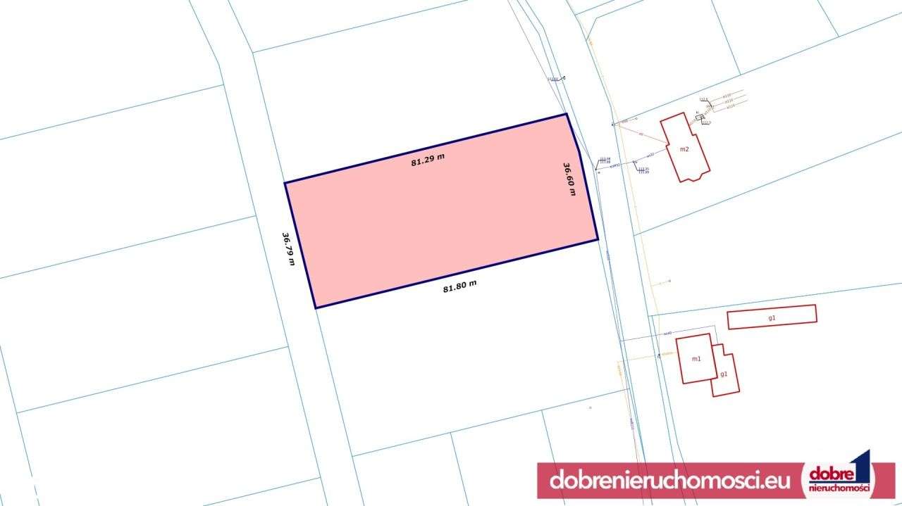 Działki 3000m2 Gliszcz z warunkami zabudowy - Pełny obrazek: 5/6