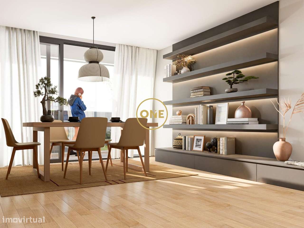 Apartamento T1 no Empreendimento Trofa Premium-7