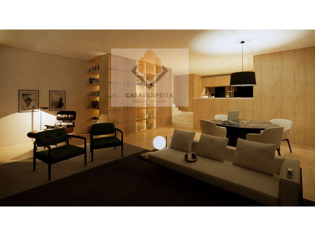 Moradia V3 de 4 Frentes e 2 Pisos com Piscina e Jardim - Grijó - Grande imagem: 5/9