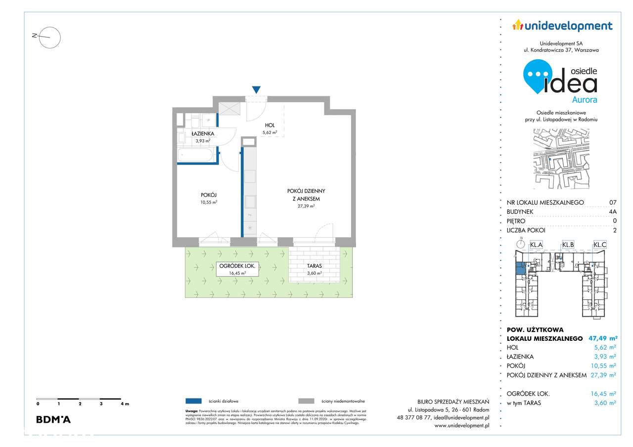 Osiedle Idea | mieszkanie 2-pok. | 4A/7 - Pełny obrazek: 2/7