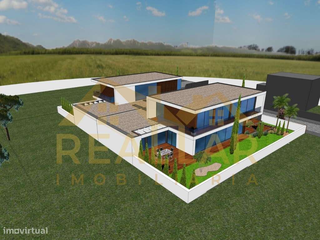 2 Moradias V4 em projeto para construção em Fontaínhas, Balasar - P... - Grande imagem: 3/9