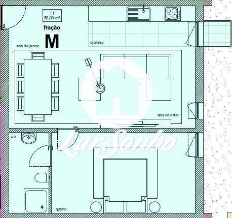 Apartamento T1 em Barcelos-3