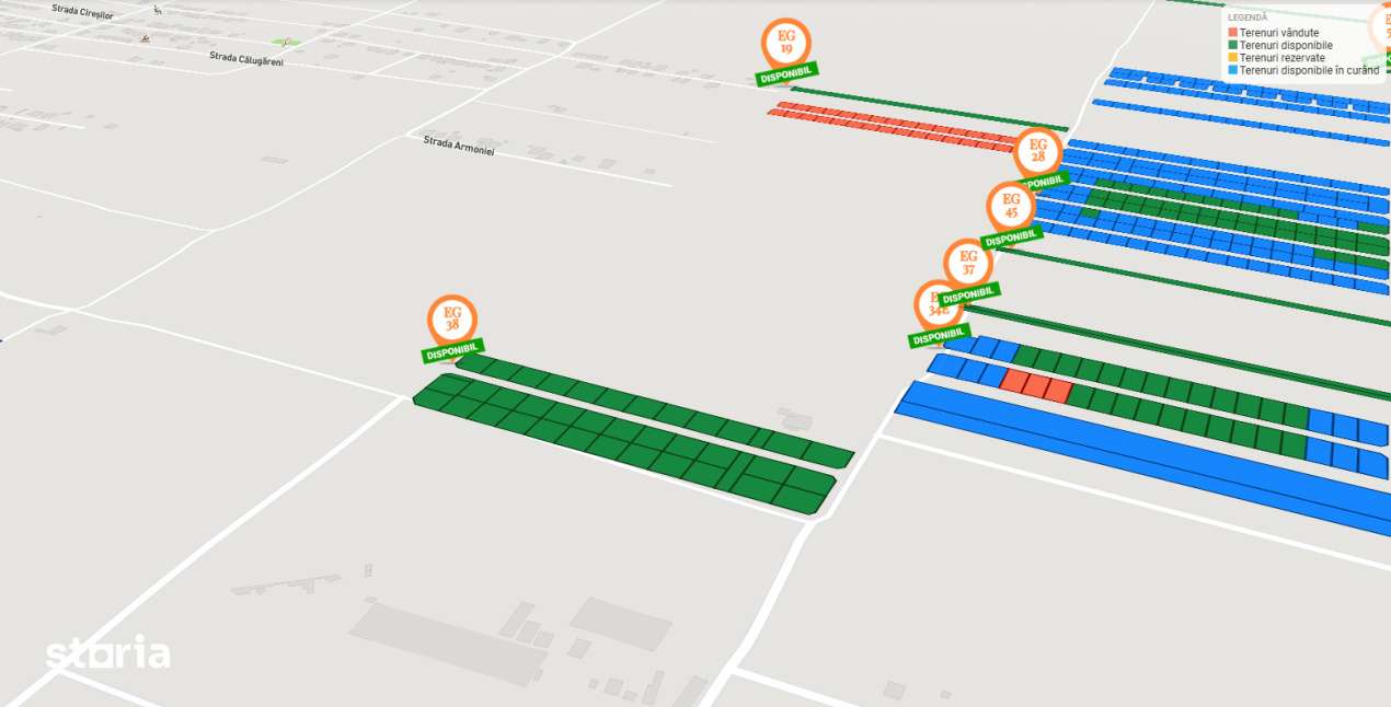 Teren in Rate Primaverii, Comuna Berceni | curent si gaz la lot |#EG38 - Imagine principală: 4/5