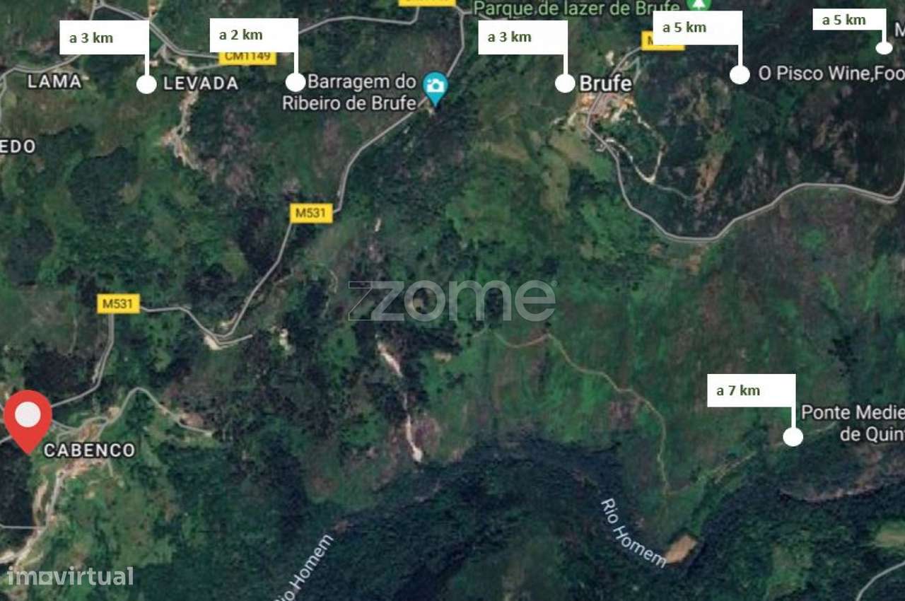 Terreno Rustico Gerês, de 10 000m2, a confrontar com Rio Homem - Grande imagem: 5/5