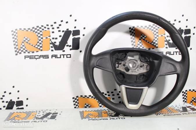 Volante Seat Ibiza Iv (6J5, 6P1)  Volante Seat Ibiza 6J Em Borracha - 1