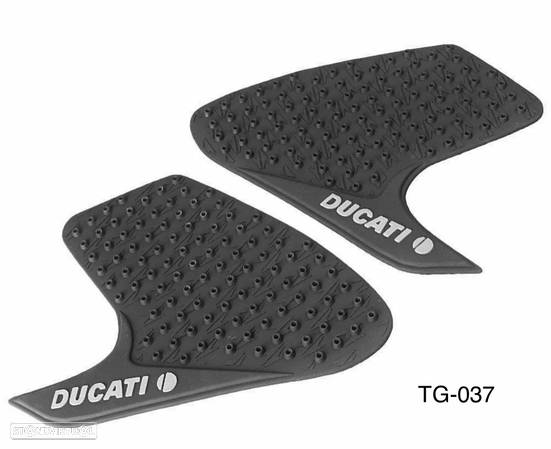 tank pad ducati monster 695 696 796 1100s protetor de deposito - 1