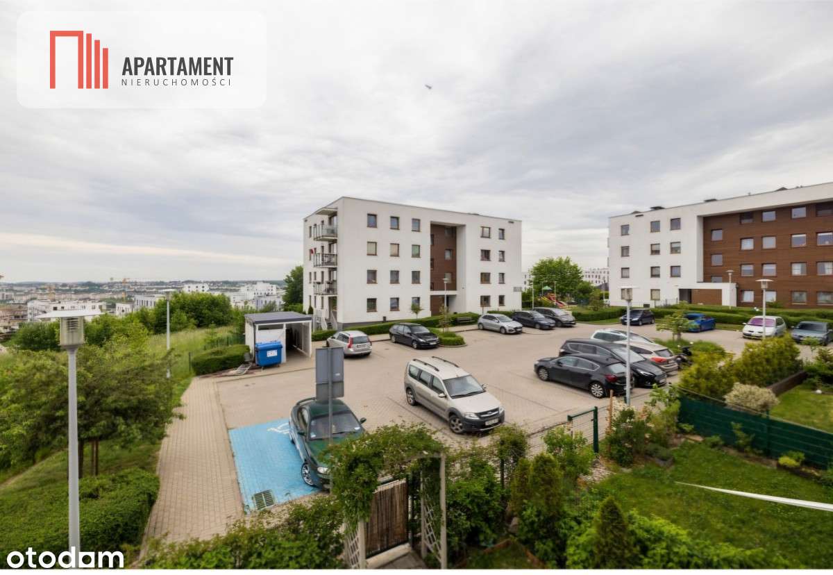 Przestronne 2 pokoje- 1 piętro  Gdańsk  Morelowa-16