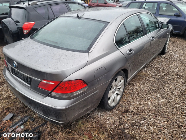 BMW 7 E65 LIFT STERLINGGRAU maska pokrywa silnika klapa bagażnika zderzak lampa reflektor pas przedni stop lampy - 4