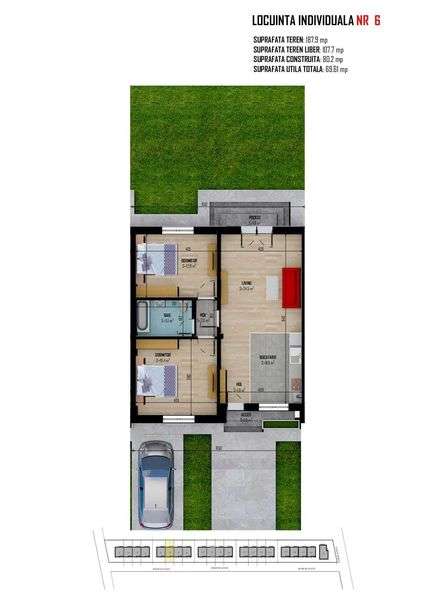 Casa noua cu 3 camere in Magurele la granita cu sectorul 5 - Imagine principală: 4/4