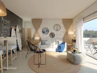 Apartamento T1 novo em condomínio fechado na Nazaré - Grande imagem: 3/11