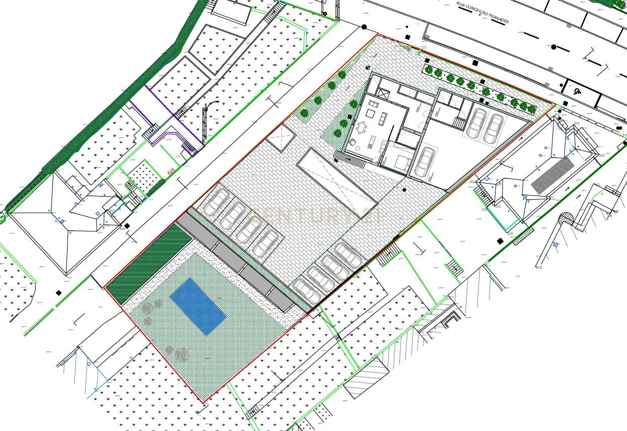 Moradia à RTP C/ PIP aprovado para 1.144,45 m² área construção total - Grande imagem: 4/36