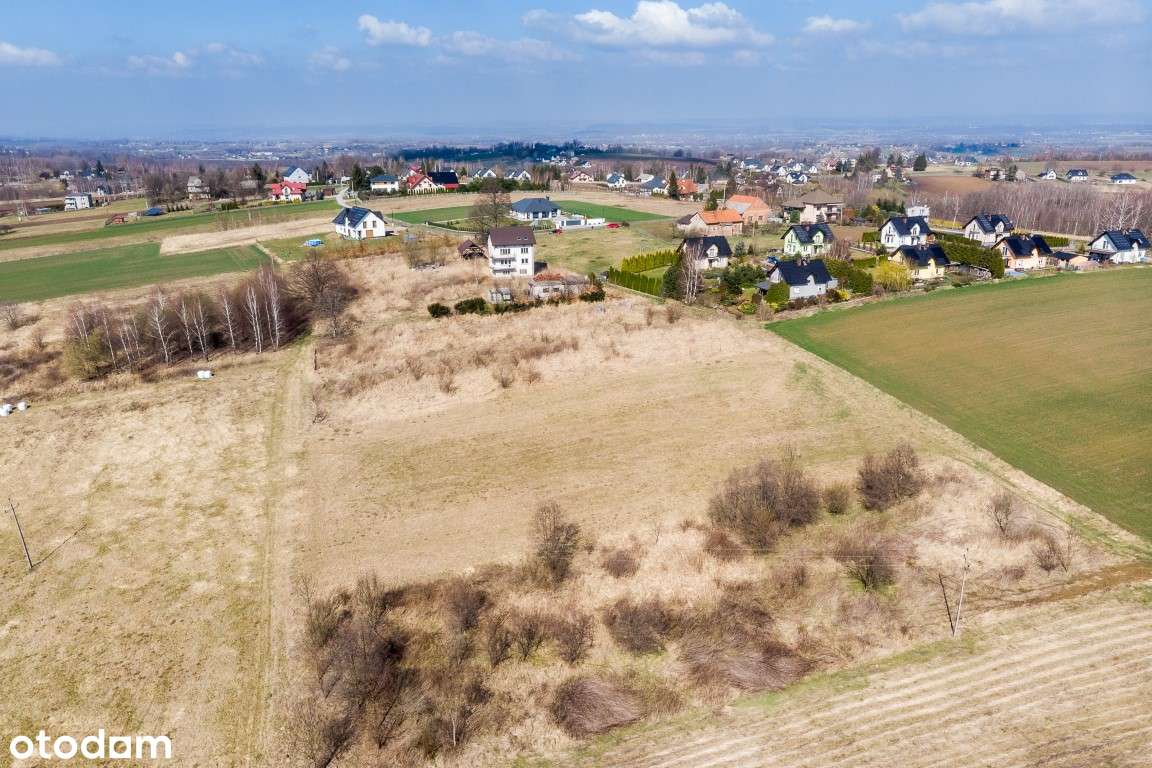 PnB, media, PUM 4864 m² – 1,59ha pod 37 domów, Przytkowice, na wzgórzu-17