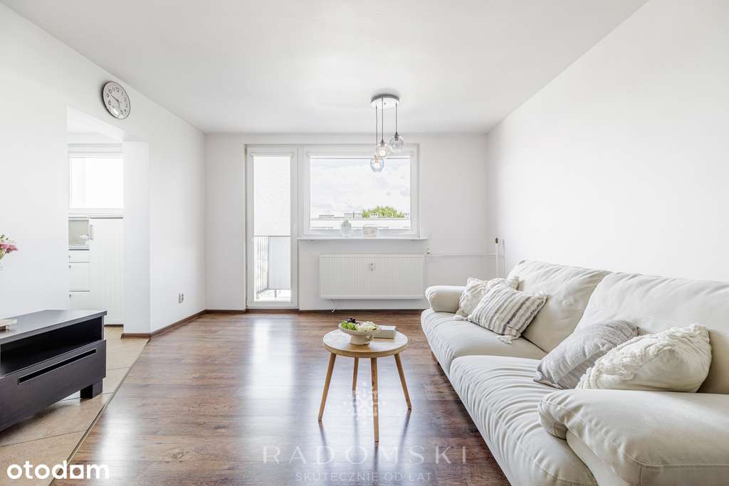 2 Pokoje | 48 m2 | Balkon | Centrum | Po remoncie - Pełny obrazek: 4/16