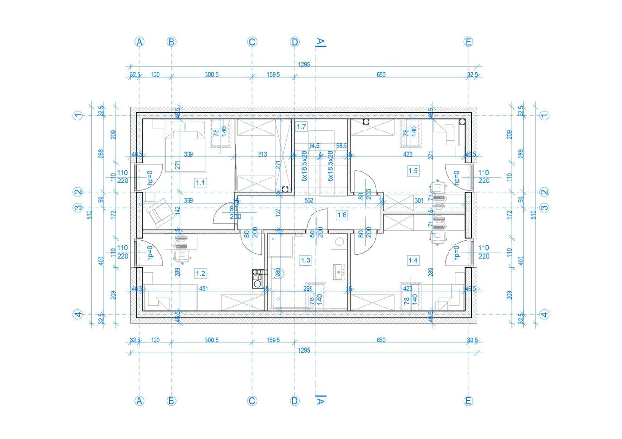 Brzegi, nowy dom w stanie deweloperskim - Pełny obrazek: 4/5