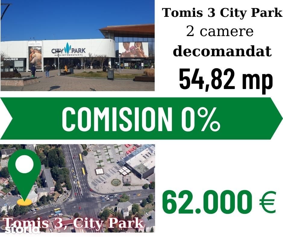 COMISION 0% - Apartament decomandat 2 camere City Mall