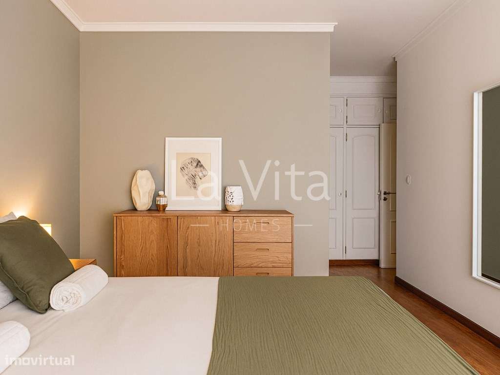 Apartamento T3, totalmente remodelado, no Bairro do Rosário em Casc...-7