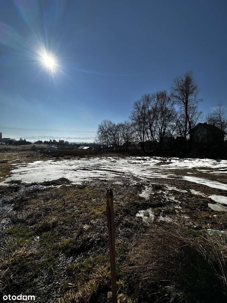 DZIAŁKI BUDOWLANE Z POZWOLENIEM NA 2 DOMY – NOWY TARG, UL. USTRONIE-1