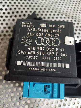 Calculator Modul LED Far Audi Q7 4L  Cod 4F0907357F - Dezmembrari Arad - 6