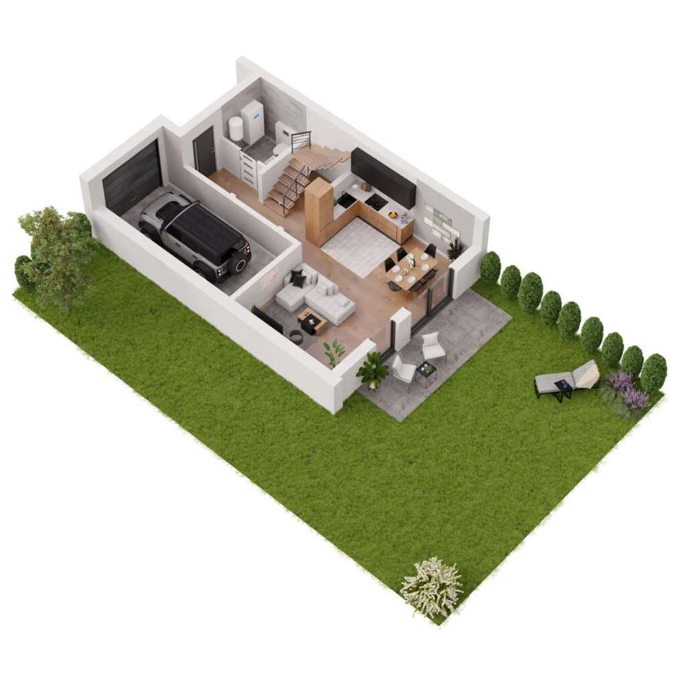 PROMOCJA! OBNIŻONA CENA Z 760 000ZŁ | dom 4-pok. | D1.B - Pełny obrazek: 4/10