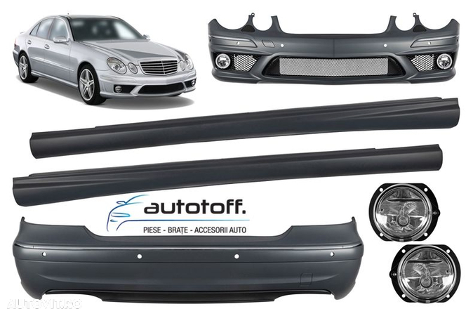 Body kit Mercedes Benz E-Class W211 (02-09) E63 Design - 2