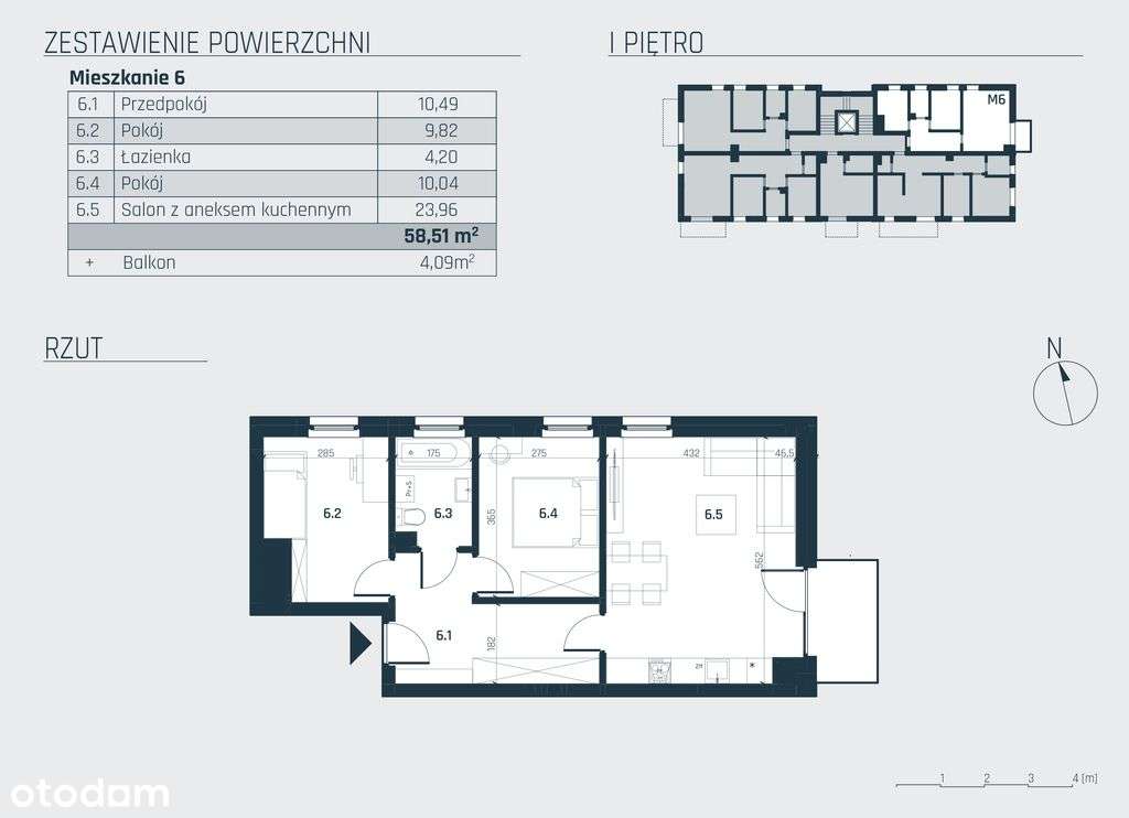 Nowy blok przy Sikorskiego /garaż /komórka gratis - Pełny obrazek: 2/9