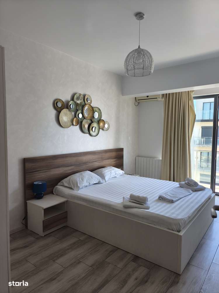 Apartament Mamaia in bloc De Silva aproape de Cluburi și Summerland-15