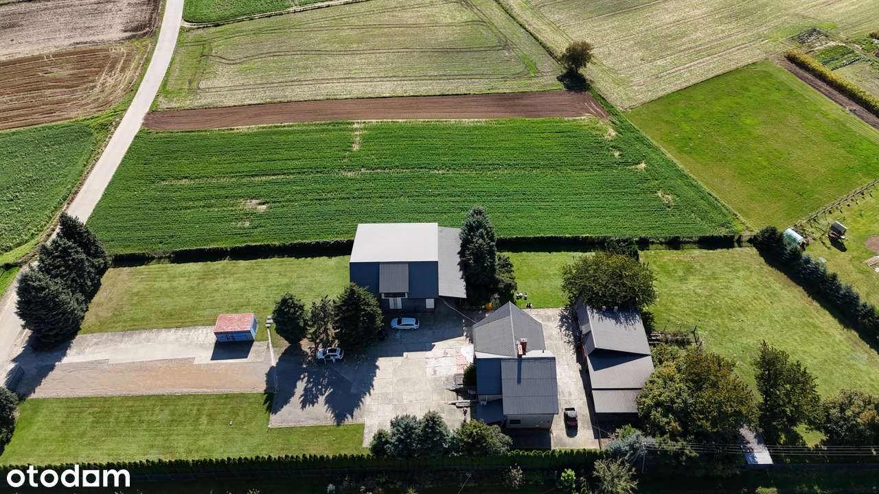 Nieruchomość z potencjałem inwestycyjnym - dom, hale, 1,42 ha ziemi-12