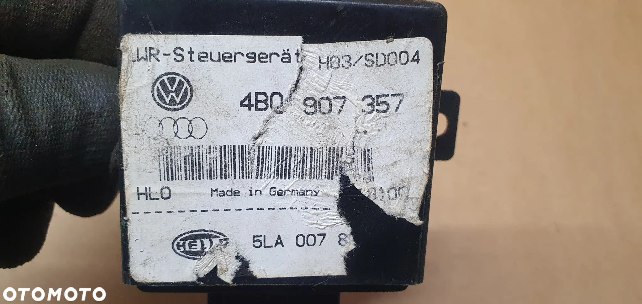 Moduł sterownik świateł Audi A4 B5 4B0907357 - 4