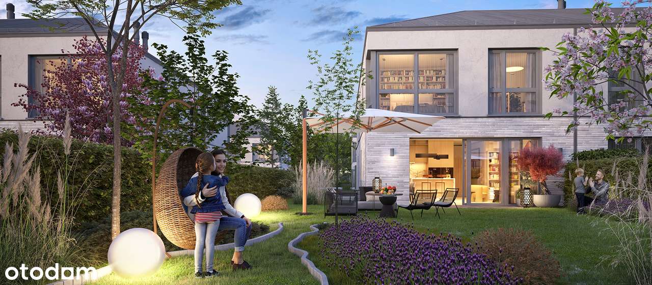 Nowoczesny i ekologiczny dom w zielonej części Wilanowa - Pełny obrazek: 5/10