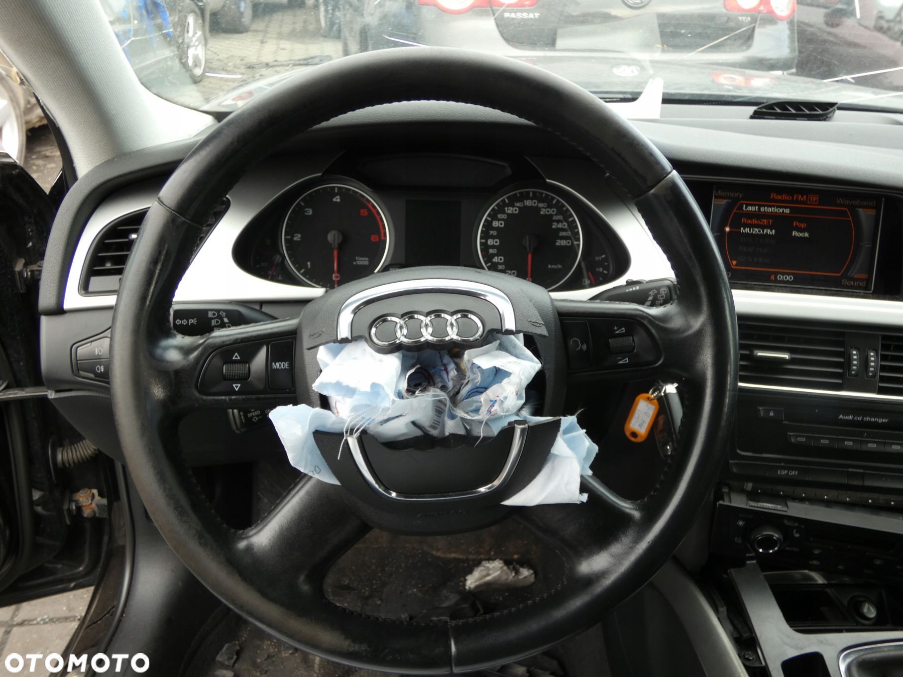 Kierownica Multifunkcyjna Skórzana Audi A4 B8 Kombi 2008-2015 - 1