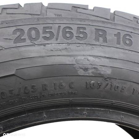 2 x CONTINENTAL 205/65 R16 C 107/105T ContiVanContact 100 Lato 5.8mm - 8