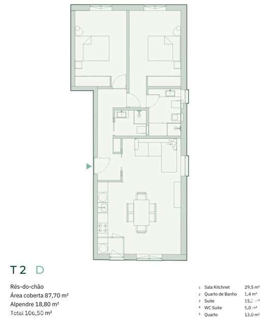 Apartamento T2 Venda em Malta e Canidelo,Vila do Conde-17