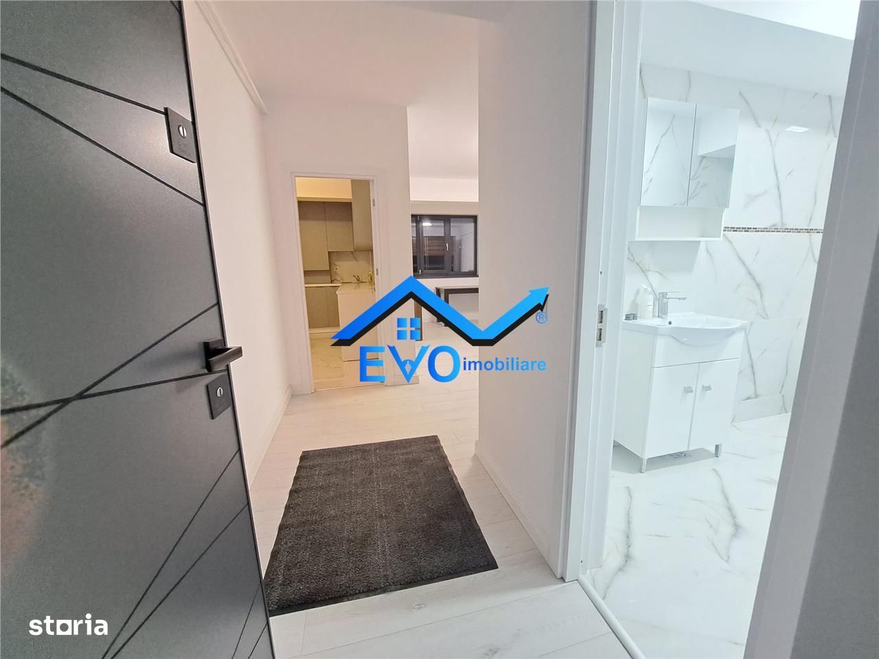 Apartament 1 camera, bloc nou, mobilat complet, disponibil imediat