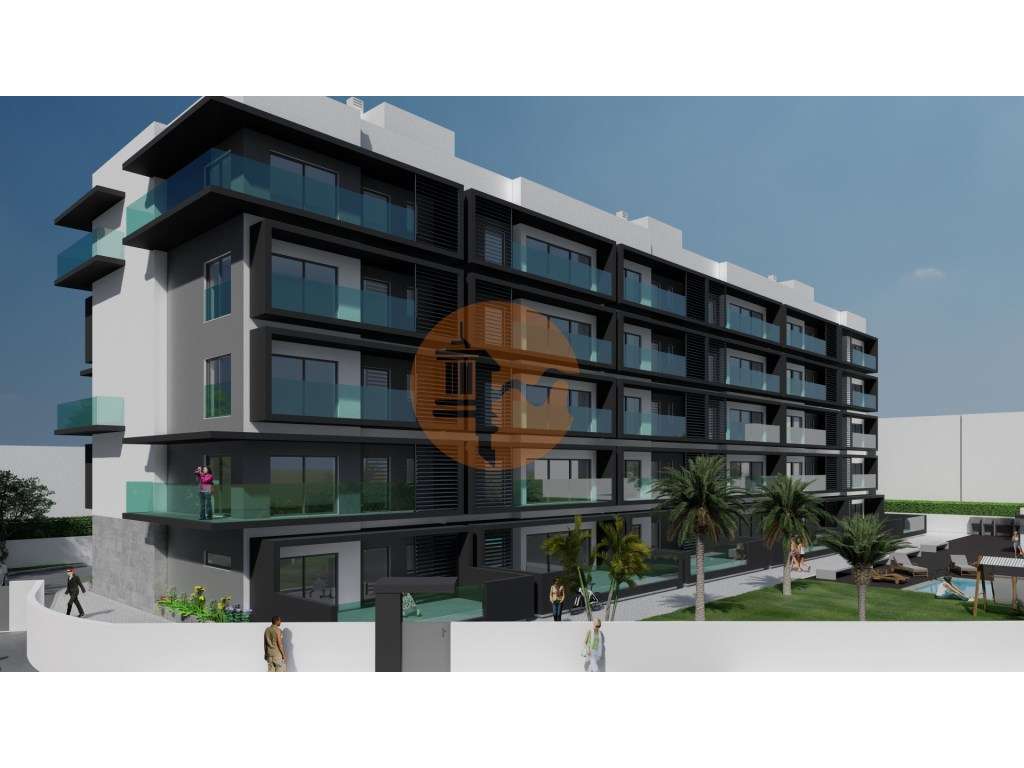 Apartamento T1 Novo com Piscina e garagem em empreendimento Sofisti... - Grande imagem: 4/83