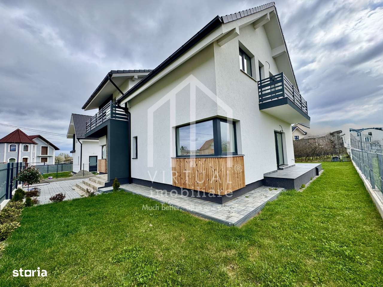 Casa individuala cu 5 camere, 150mp utili+2 terase, 487mp teren-11
