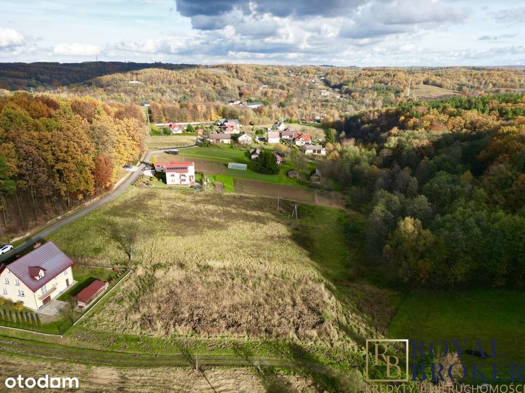 Działka przy granicy Rzeszowa | Widok na las 22a-3