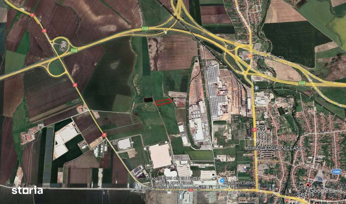 Teren De Vanzare In Sebes, Zona Industriala, Star Transmission - Imagine principală: 3/5