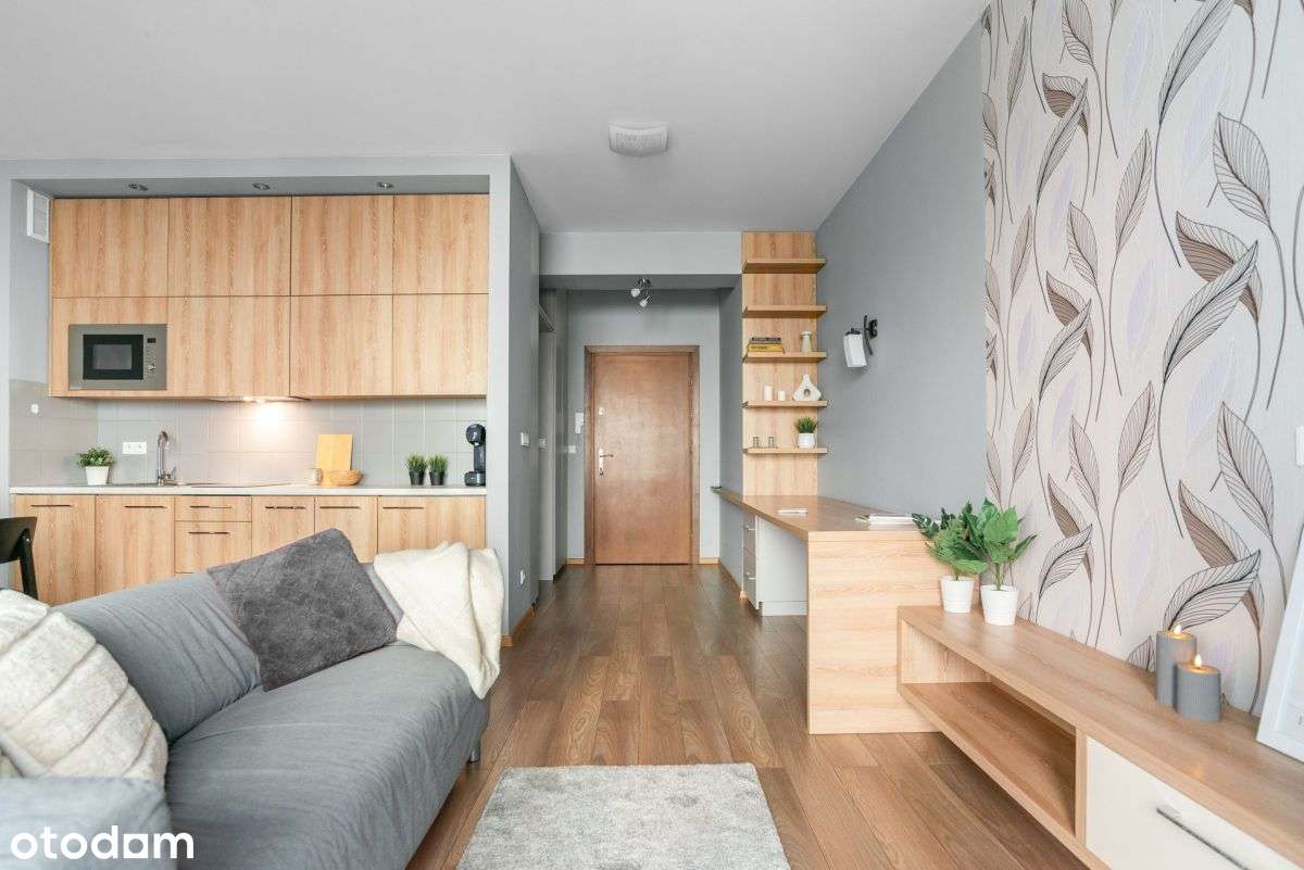 Studio z balkonem | 7 min od Starego Rynku | Tuż przy Wartostradzie