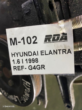 M102 Motor Hyundai Coupe / Elantra 1.6 i Ref- G4GR - 5